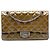 Borsa a tracolla Chanel Quilted Patent Reissue 2.55 Double Flap 227 marrone