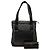 Tote in denim Gucci GG nero - vista 8