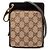Bolsa transversal Gucci GG Canvas marrom
