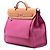 Borsa Hermès Toile Herbag Zip 31 rosa - vista 2