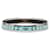 Blue Hermès Narrow Flower Petal Enamel Bangle 62 Costume Bracelet  - view 1