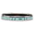 Blue Hermès Narrow Flower Petal Enamel Bangle 62 Costume Bracelet  - view 3