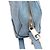 Borsa a tracolla blu Gucci Mini Microguccissima Bree - vista 7