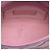 Bolsa transversal Chanel Mini Candy em pele de cordeiro acolchoada rosa com corrente - vista 4