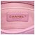 Bolsa transversal Chanel Mini Candy em pele de cordeiro acolchoada rosa com corrente - vista 5