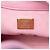 Bolsa transversal Chanel Mini Candy em pele de cordeiro acolchoada rosa com corrente - vista 6