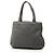 Fendi Nubuck FF Chains Tote in Grau - Ansicht 2