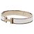 Hermès Clic H Armband schmal Email Weiß GM - Ansicht 2