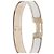 Hermès Clic H Armband schmal Email Weiß GM - Ansicht 4