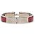 Hermès Clic H Armband schmal Email Rot PM - Ansicht 3