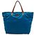 Tote in nylon GG blu Gucci