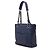 Piccola borsa shopping Chanel Caviar blu - vista 2