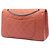 Borsa a tracolla Chanel Reissue 2.55 Double Flap in agnello trapuntato arancione - vista 2