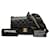 Borsa a tracolla Chanel Mini Rectangular Classic Lambskin Romance Single Flap nera Nero - vista 7