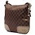 Borsa a tracolla Gucci GG Canvas Princy marrone - vista 2