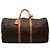 Borsa da viaggio marrone Louis Vuitton Monogram Keepall 60