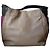 Borsa Hobo in pelle beige Jil Sander Nero Porpora