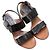 Schwarze Marni Lackleder-Slingback-Sandalen mit Absatz Größe 36.5 - Ansicht 2