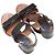 Schwarze Marni Lackleder-Slingback-Sandalen mit Absatz Größe 36.5 - Ansicht 3
