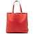 Borsa Tote Hermès Clemence Double Sens 36 rossa Rosso
