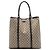 Tote verticale Gucci GG Supreme beige
