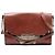 Bolsa transversal Abbott em couro marrom e lona House Check da Burberry