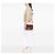 Bolsa transversal Abbott em couro marrom e lona House Check da Burberry - vista 6