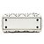 Borsa Lady Dior Mini Ultra Matte in pelle di vitello Cannage Studded bianca - vista 3