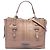 Borsa Etiquette in pelle di vitello marrone Prada