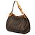 Borsa a tracolla Louis Vuitton Monogram Galliera PM marrone - vista 2