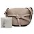 Piccola borsa a tracolla in pelle beige LOEWE Gate - vista 7