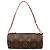 Borsa Louis Vuitton Monogram Papillon Pochette marrone