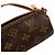 Borsa Louis Vuitton Monogram Papillon Pochette marrone - vista 5