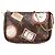 Borsa Louis Vuitton Monogram Patch Mini Pochette Accessoires marrone