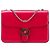 Borsa a tracolla Gucci Medium Patent Dollar Interlocking G rossa Rosso