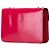 Borsa a tracolla Gucci Medium Patent Dollar Interlocking G rossa Rosso - vista 2