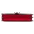 Borsa a tracolla Gucci Medium Patent Dollar Interlocking G rossa Rosso - vista 3