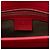 Borsa a tracolla Gucci Medium Patent Dollar Interlocking G rossa Rosso - vista 5