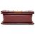 Borsa a tracolla Chanel Boy Small in agnello trapuntato e tweed intrecciato rosso - vista 3