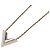 Collana Supple Essential V in ottone argentato Louis Vuitton Argento - vista 4