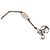 Collana Supple Essential V in ottone argentato Louis Vuitton Argento - vista 6