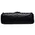 Bolso de hombro Chanel Reissue 2.55 Double Flap 227 en piel de becerro envejecida acolchada negra Negro - vista 3