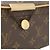 Borsa a tracolla Louis Vuitton Monogram Abbesses marrone - vista 11