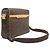 Borsa a tracolla Louis Vuitton Monogram Abbesses marrone - vista 2