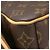 Borsa a tracolla Louis Vuitton Monogram Abbesses marrone - vista 7