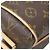Borsa a tracolla Louis Vuitton Monogram Abbesses marrone - vista 8