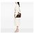 Borsa a tracolla Louis Vuitton Monogram Reporter GM marrone - vista 8