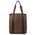 Borsa Tote Louis Vuitton Damier Ebene Beaubourg marrone