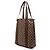 Borsa Tote Louis Vuitton Damier Ebene Beaubourg marrone - vista 2