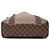 Borsa Tote Louis Vuitton Damier Ebene Beaubourg marrone - vista 3